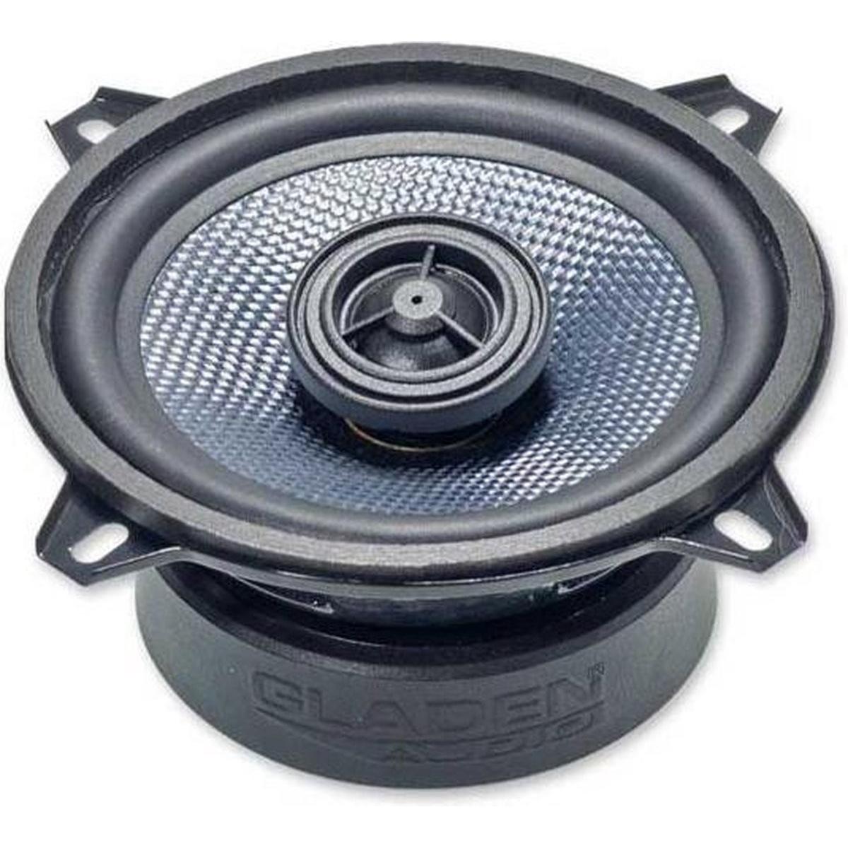 Gladen Audio RC 100 - Autolautsprecher - 10 cm Lautsprecher - 65 Was - 2 Strassenkoaxial-Lautsprecherset (125 W, 10 cm) (47765499)