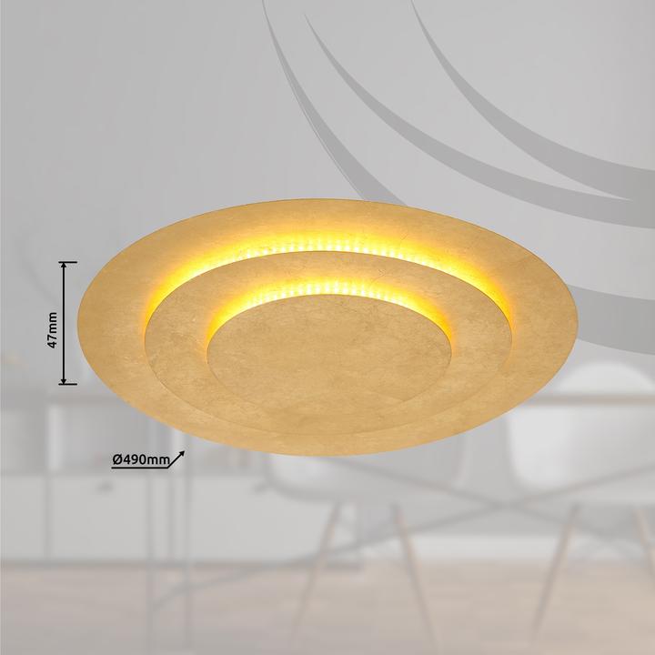 Immagine prodotto Globo Plafoniera In Metallo Color Oro, 1xled (5200 lm)