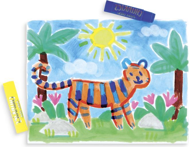 Image du produit Kolorowe Baloniki Ballons de couleur Crayon Chunkies crayons de couleur, 12 pièces (274739) (12 x)