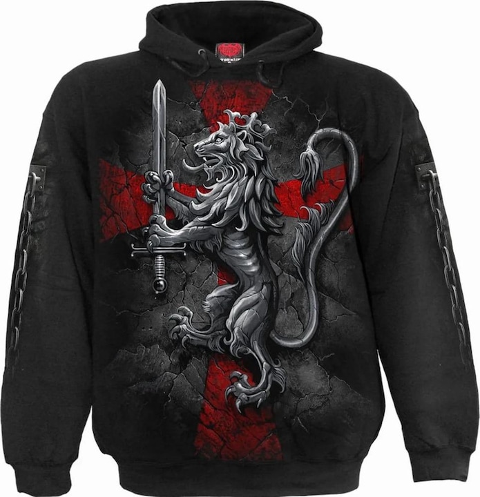 Actual product image Spiral Unisex Adult Valiant Hoodie (S)