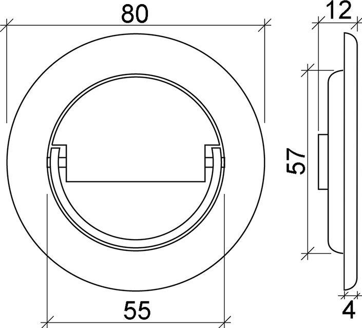 Image du produit D Line Poignées de porte coulissante