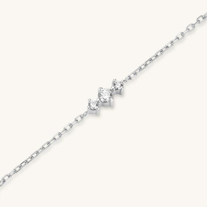 Actual product image Rosefield Halskette (Rhodium-plated 316L stainless steel)