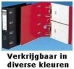 Actual product image Elba Double file rado plast, spine width: 75 mm, white DIN A4, cover inside/outside PVC, replaceable (A4, 75 mm, 1 pcs.)