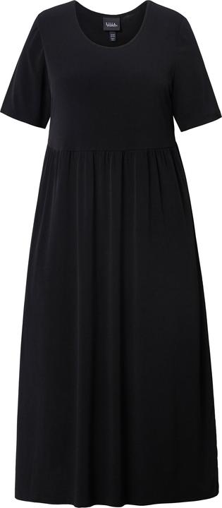 Produktbild Ulla Popken Jerseykleid, Empirenaht, Rundhals, Halbarm, Taschen (68)
