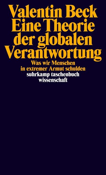 Produktbild Eine Theorie der globalen Verantwortung (Deutsch, Valentin Beck, 2016)