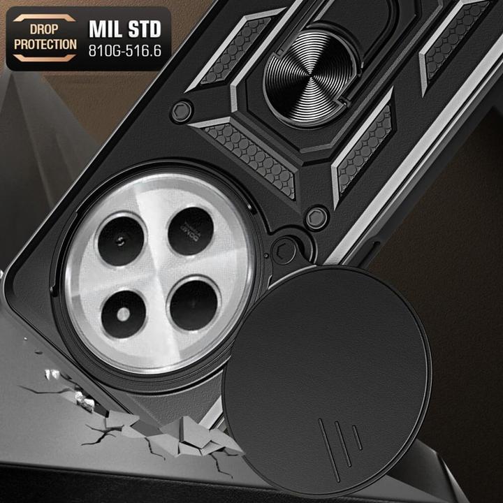 Actual product image Cover-Discount Xiaomi Redmi 14C / Poco C75 - Armor Case mit Kickstand (Xiaomi Poco C75, Xiaomi Redmi 14C)