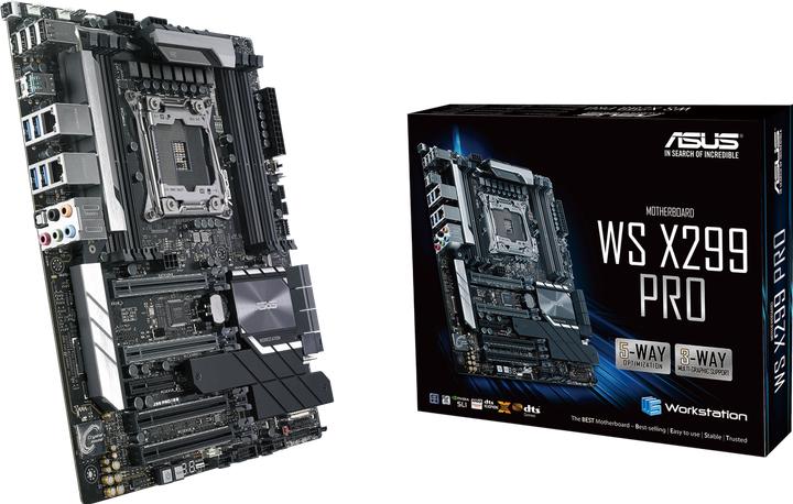 Produktbild ASUS WS X299 Pro (LGA 2066, Intel X299, ATX)