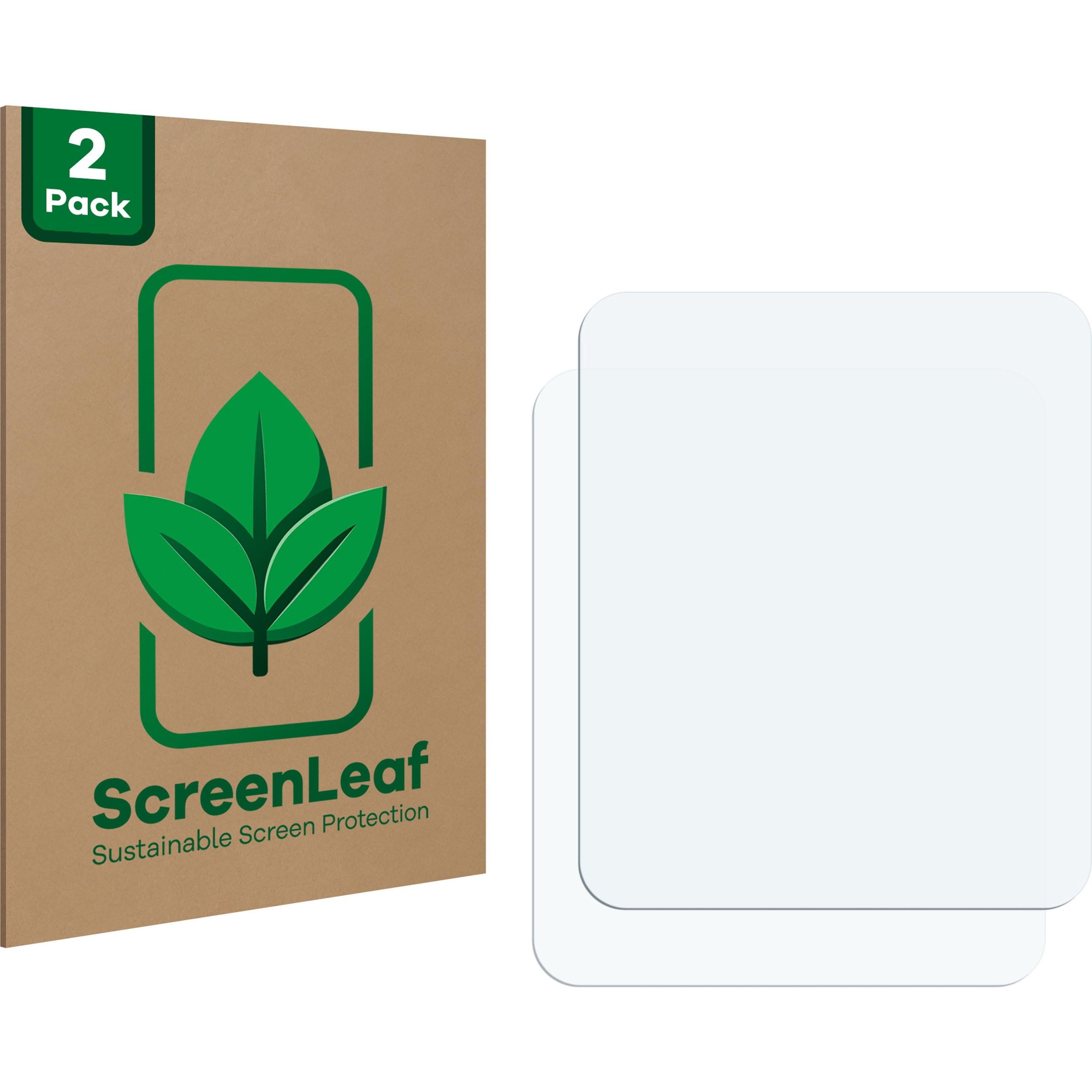 ScreenLeaf Schutzfolie nachhaltiger Displayschutz Displayschutzfolie Folie Klar Transparent, Smartwatch Schutzfolie, Tra...
