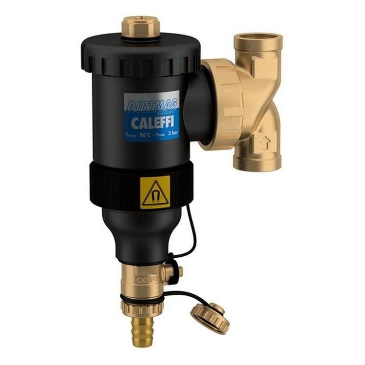 Caleffi Slibafscheider Dirtmag Met Magneet, Technopolymeer 1inch, Verwarmingsaccessoires