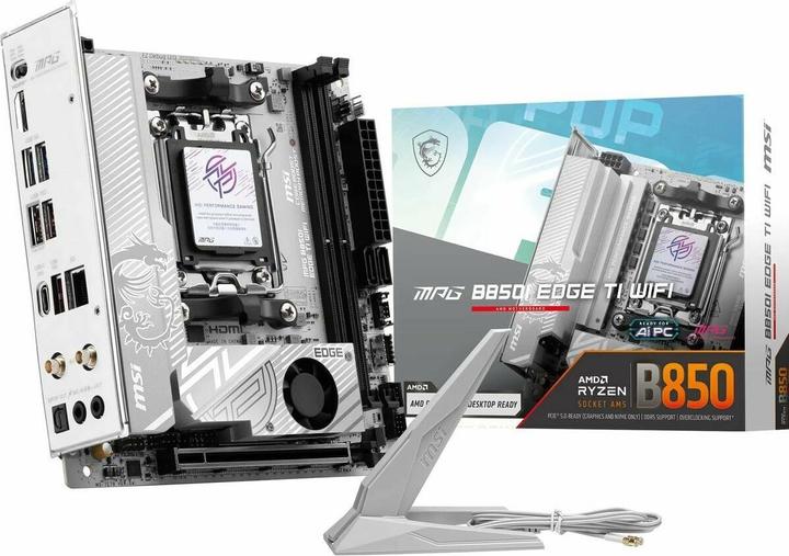 Immagine prodotto MSI MPG B850I Edge TI WIFI (AM5, AMD B850, Mini-ITX)