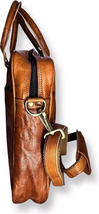 Produktbild Louisa Lee Laptoptasche 16" Leder Handgefertigt No.6 (16")