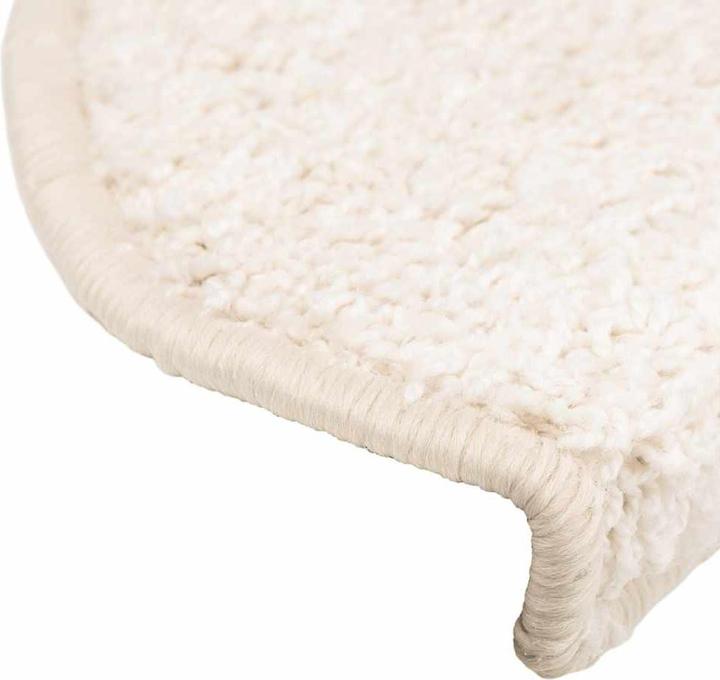 Actual product image vidaXL Step mats 30 pcs. White 65x21x4 cm (65 x 21 x 4 cm)