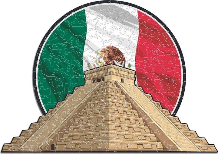 Produktbild Iconic Chichen Itza - Monument Holz Puzzle Grösse L (500 Teile) (500 Teile)