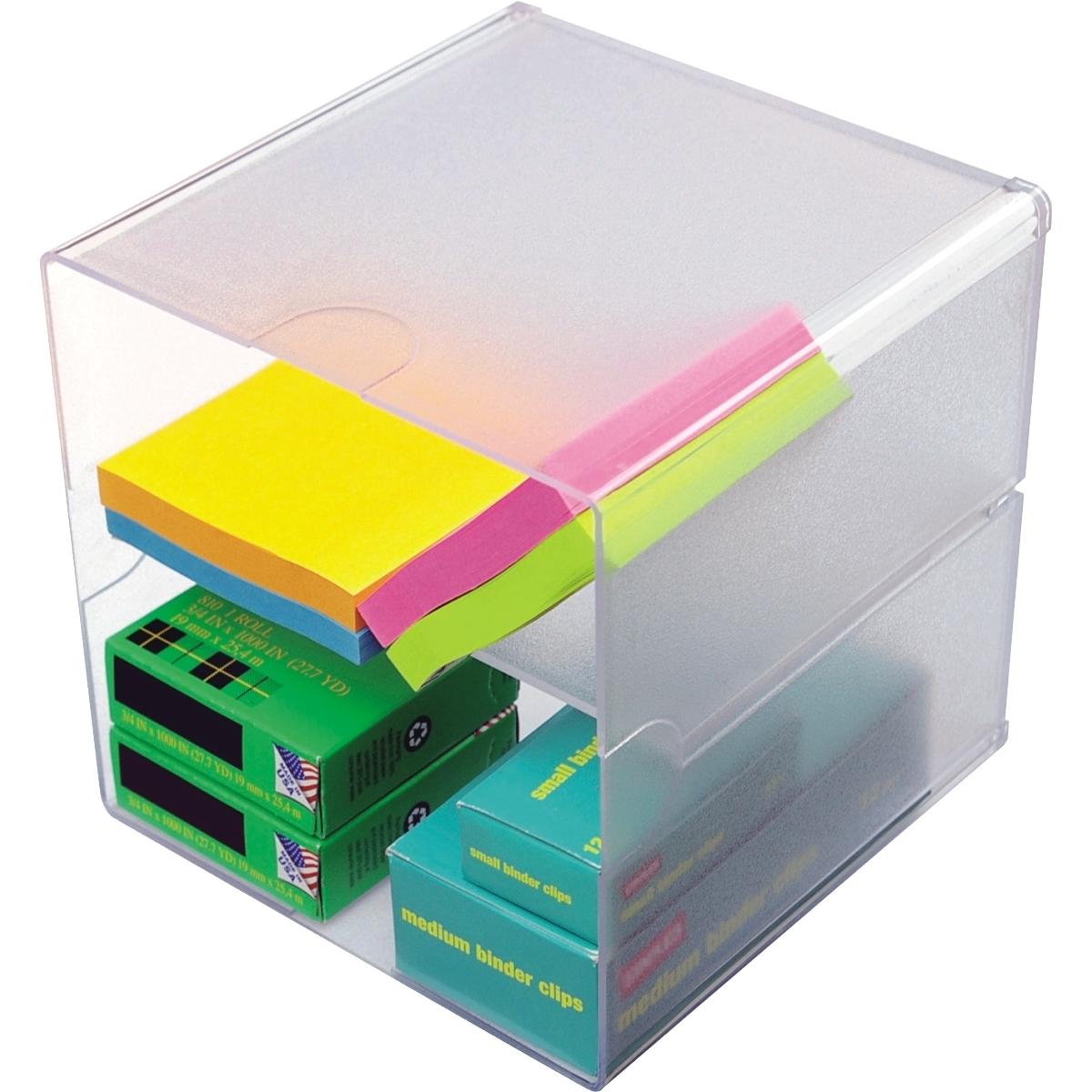 Thumbnail - Deflecto, Dokumentenablage, Organisationsbox Divider CUBE Masse: 15,2 x 15,2 x 15,2 cm (B x H x T) Werkstoff: Kunststoff