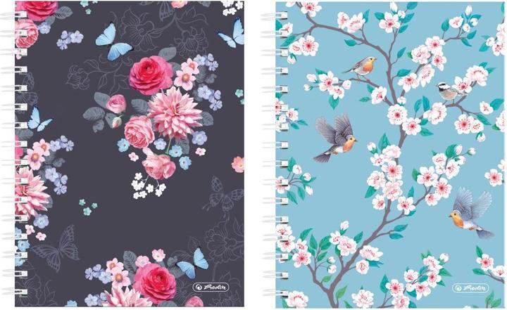 Produktbild Herlitz Ladylike Flowers (A5, Kariert)
