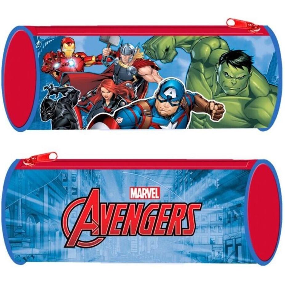Tinisu, Etui, Marvel Avengers Etui fÃ¼r die Schule Federtasche Rund Stifteetui Kinder Tasche