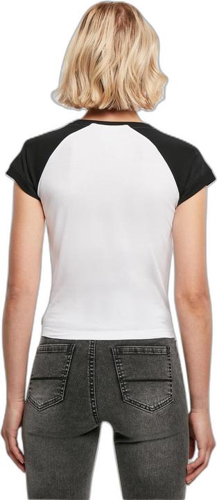 Produktbild Urban Classics Ladies Organic Stretch Short Retro Baseball Tee (5XL)