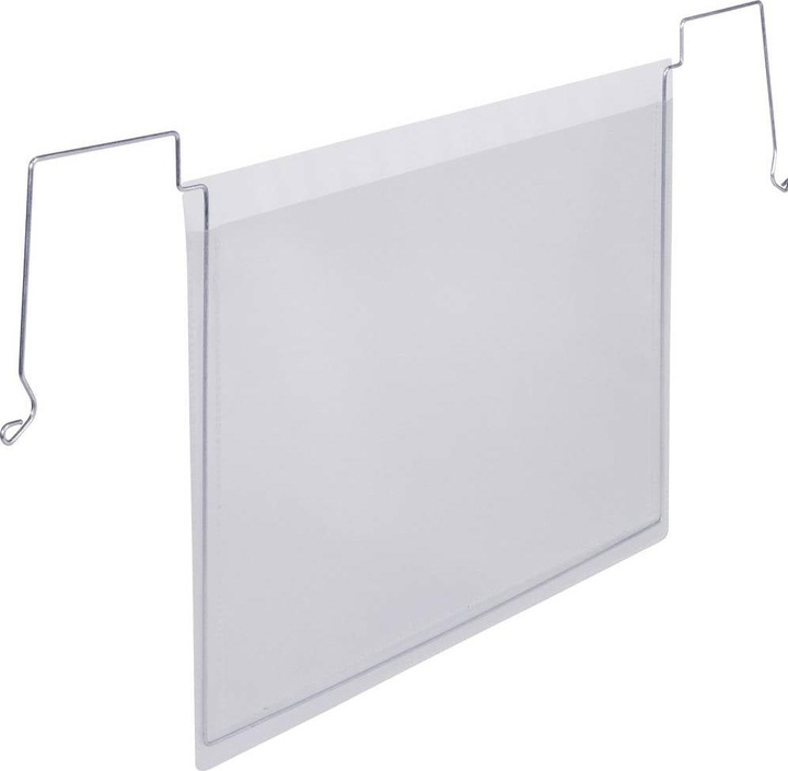 Produktbild Durable Drahtbügeltasche A4 quer PP 50 stk