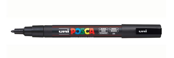 Image du produit Posca Marqueur fin PC-3M (Noir, 0.90 mm, 1 x)