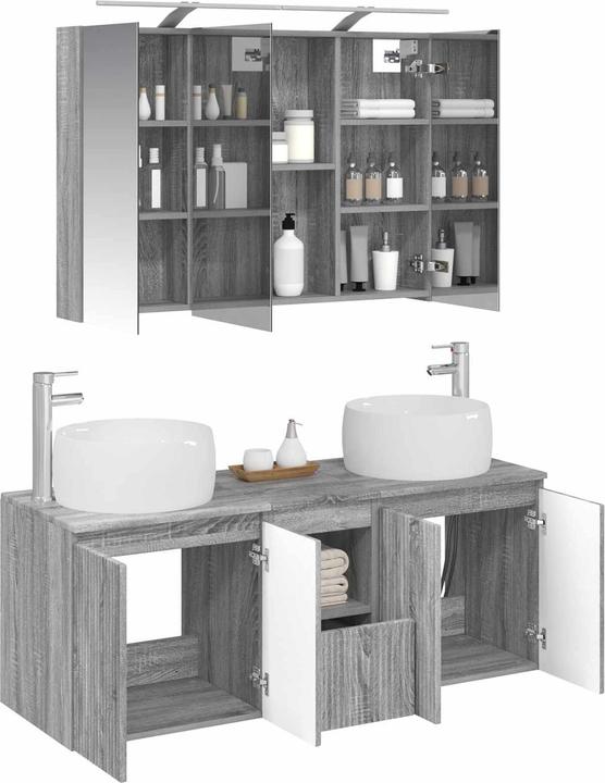 Produktbild vidaXL Badezimmerschrank-Set