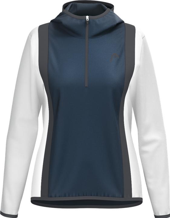 Produktbild Head Club 25 Tech Hoodie Damen Navy/Weiss (M)