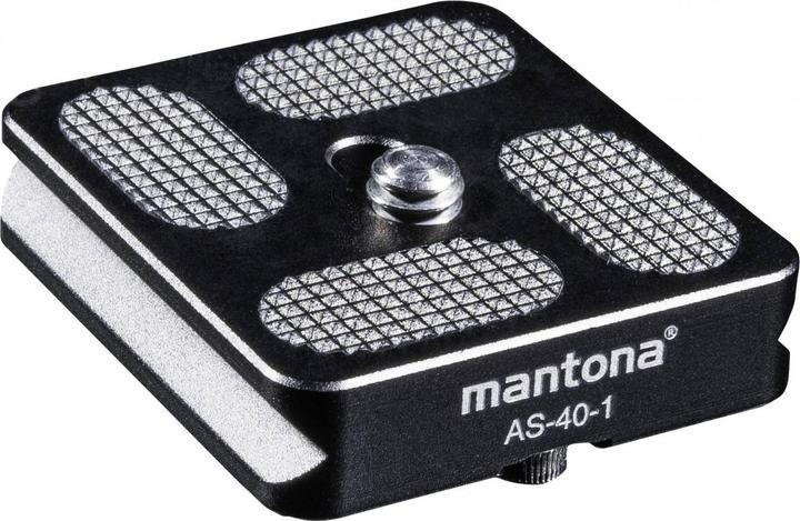 Produktbild mantona AS-40-1 (Stativ Schnellwechselplatte)