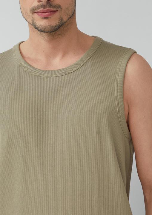 Produktbild S.Oliver T-Shirt Jersey-Tanktop mit Rippstruktur (L)