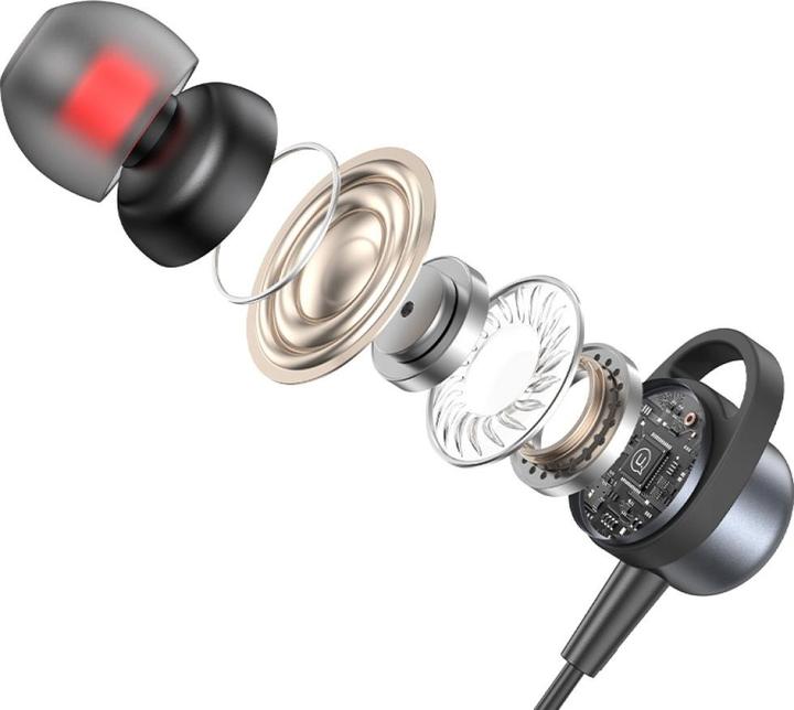 Actual product image Usams Słuchawki stereo EP-48 USB-C tarnish (NC, Cable)