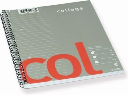 Actual product image Bantex Col notebook 70 sheets (A5, Lined)