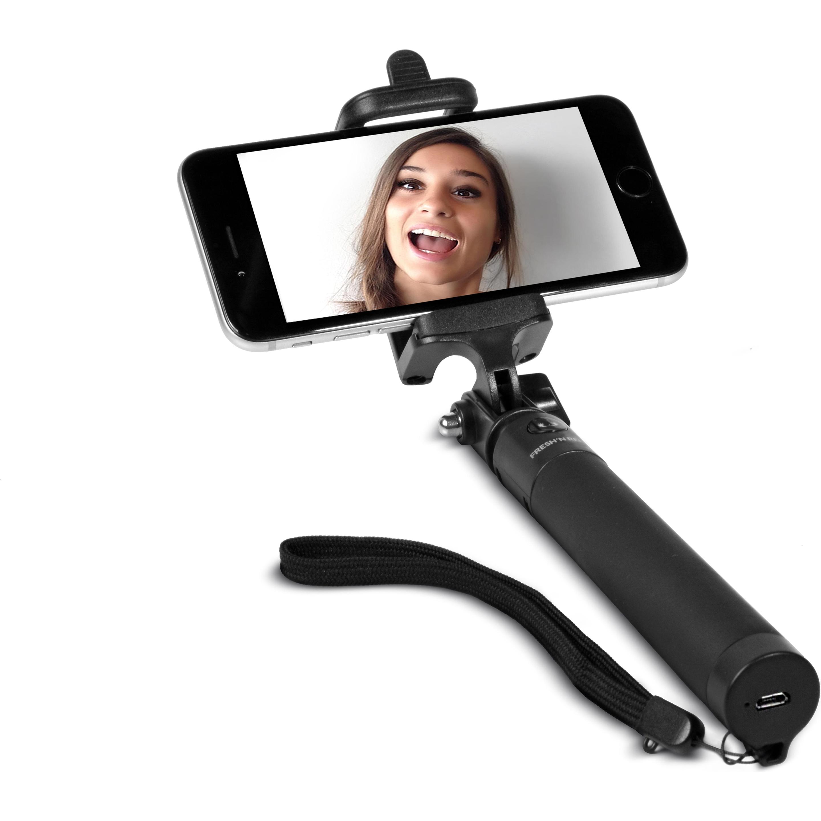 Thumbnail - Fresh'N Rebel Wirless Selfie Stick, Selfie Stick, Schwarz