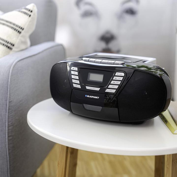 Immagine prodotto Blaupunkt Stereo Portatile Con Lettore CD Per Bambini | B 120 (KW, Bluetooth)