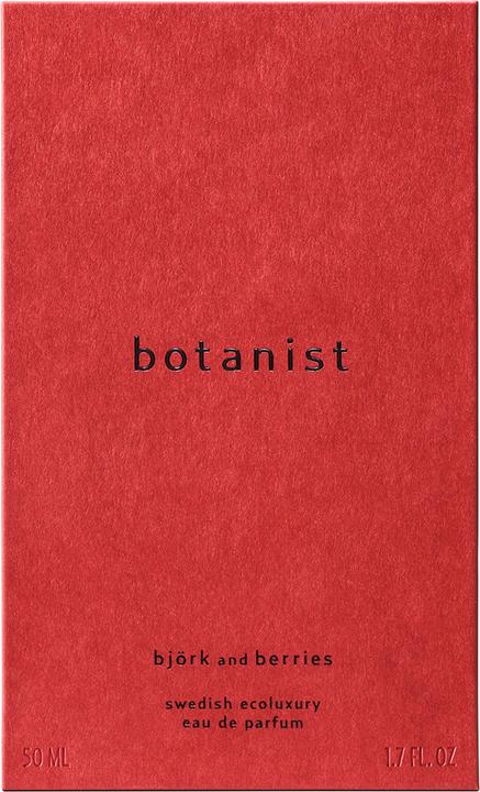 Produktbild Björk & Berries Botanist Eau de Parfum (Eau de Parfum, 50 ml)