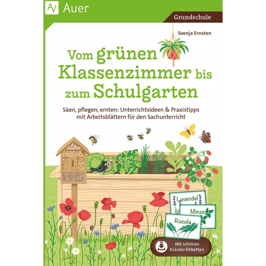 Vom grünen Klassenzimmer bis zum Schulgarten, Schulbücher von Svenja Ernsten