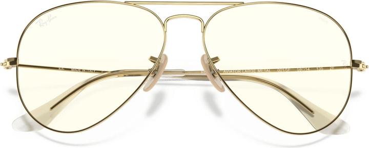 Actual product image Ray Ban Aviator sunglasses - Gold