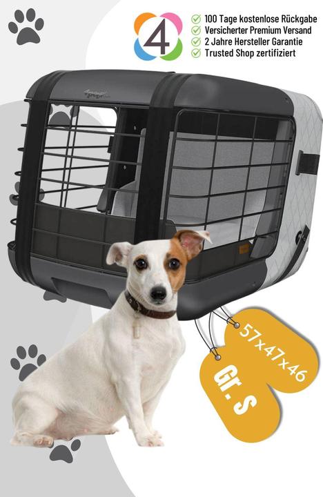 Actual product image 4pets Car Caree (Dog, Lockable)