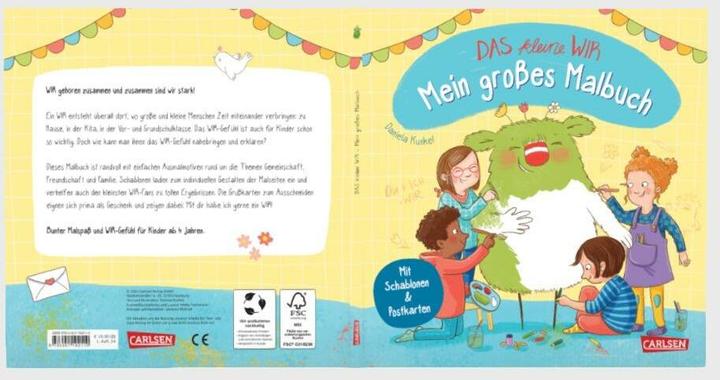 Produktbild Das kleine WIR: Mein grosses Malbuch