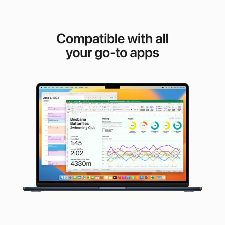 Image du produit Apple MacBook Air - 2023 (15", M2, 8 Go, 256 Go, CH)