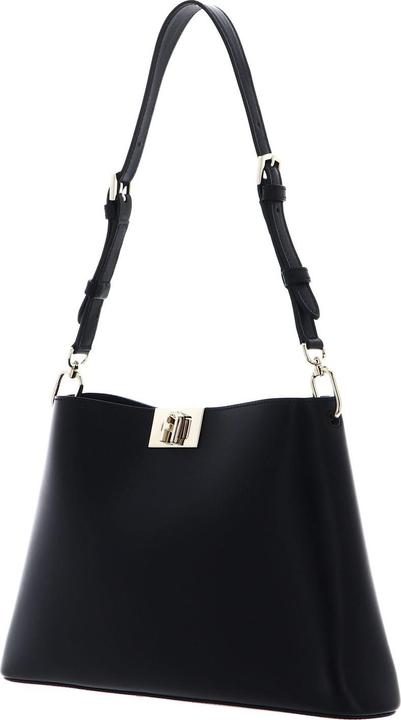 Produktbild Furla Schultertasche "Fleur" schwarz
