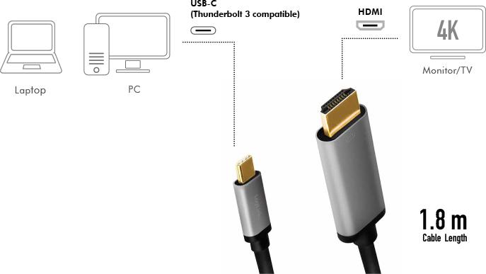 Produktbild LogiLink Adapterkabel (1.80 m)