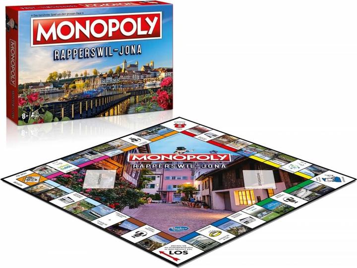Produktbild Hasbro Monopoly Rapperswil-Jona (Deutsch, 2 - 8 Spieler)
