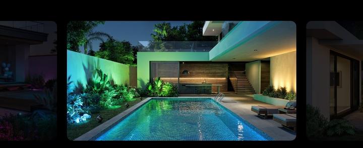Actual product image Govee Outdoor Spotlights 2-Pack (IP67)