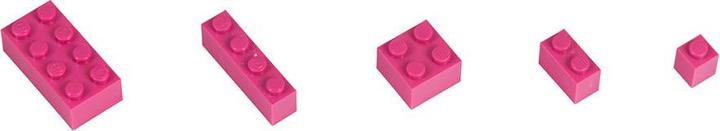 Image du produit Q-Bricks Blocs de construction Unicolor Magenta