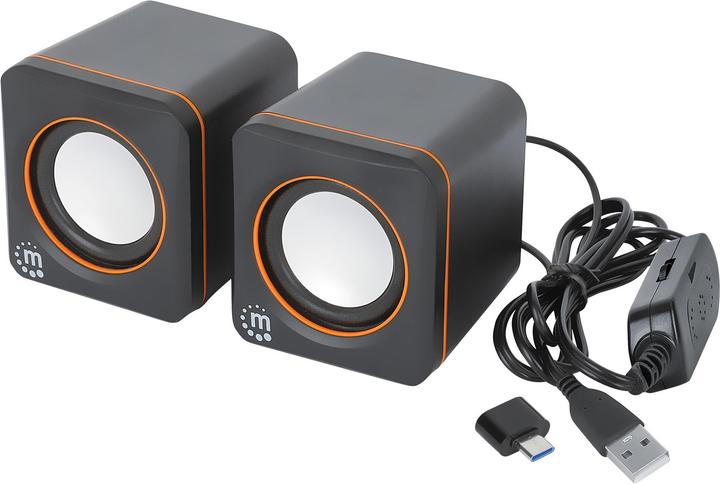 Actual product image Manhattan Speakers for PC and laptop - 2600 Series