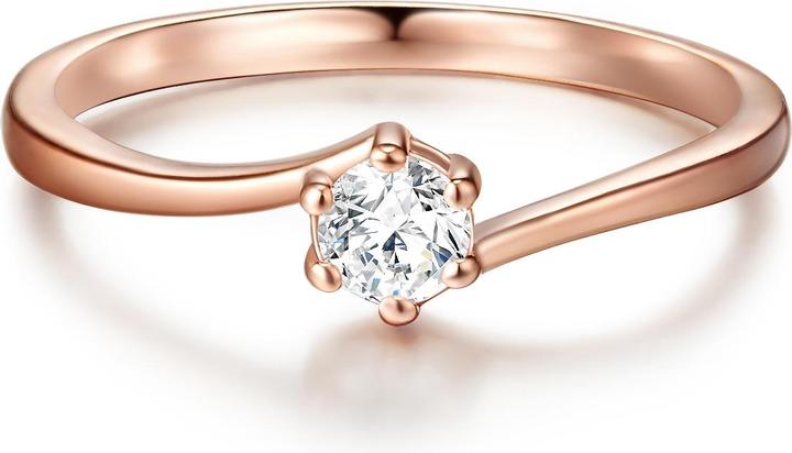 Immagine prodotto Trilani Donna Argento Cubico Zirconia Oro Rosa - 11202 (59, 925 Argento)