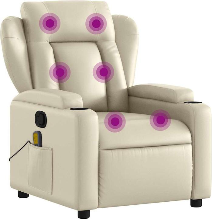 Actual product image vidaXL Massage-Relaxsessel