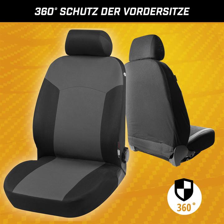 Actual product image CarComfort Car seat cover Portland grey