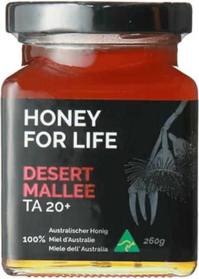 Produktbild Honey for life Desert Mallee TA 20+ | MGO Wert 800+ (260g) (260 g)
