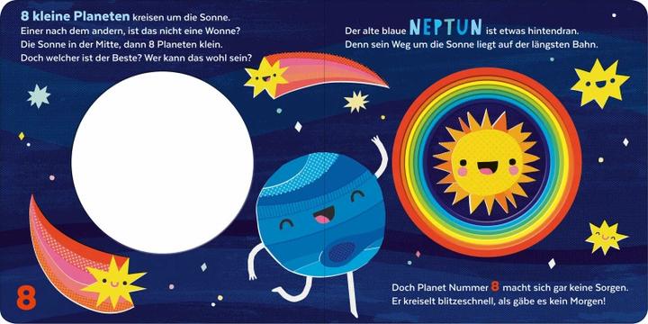 Actual product image Unsere 8 Planeten (German, Chris Ferrie, 2022)