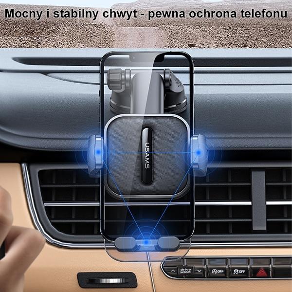 Actual product image Usams Cockpit mount or glass ZJ072