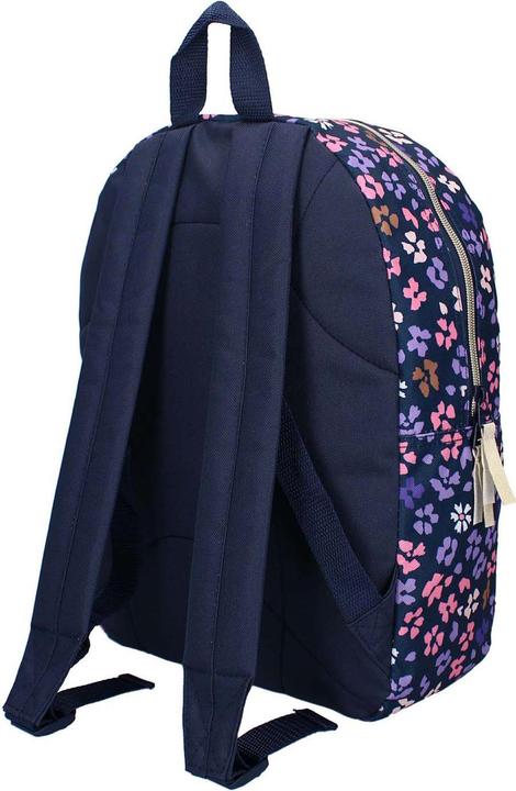 Actual product image Milky Kiss Backpack Prestige Dunkelblaue Blumen